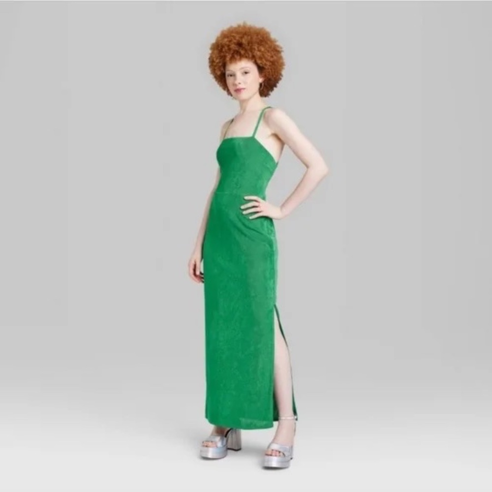 Wild Fable Green Maxi Dress